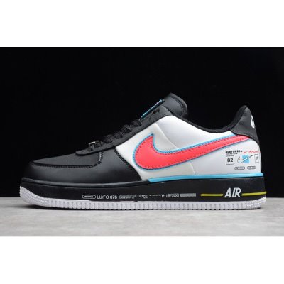 Nike Air Force 1 Low '07 Qs Siyah / Mavi Kaykay Ayakkabı Türkiye - J3JDYKPP